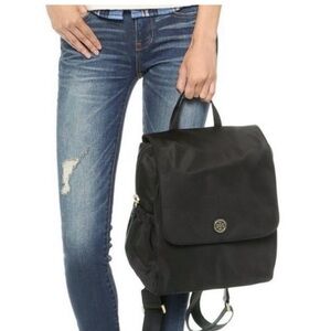 Tory Burch Nylon Travel Backpack black